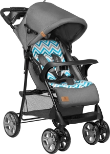 Lionelo Emma Plus - wózek spacerowy | Blue Scandi