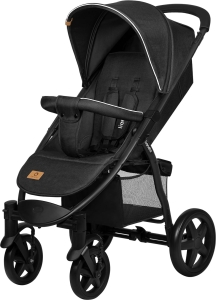 Lionelo Annet Plus - wózek spacerowy | Black Carbon