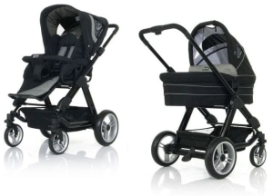 ABC Design Miroco - wielofunkcyjny wózek 2w1 | Anthracite Black