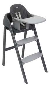 Chicco Crescendo UP - krzesełko do karmienia 3w1 | RE_Lux Etna Black