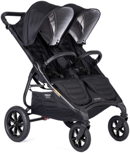 Valco Baby Snap Duo Trend SPORT - bliźniaczy wózek spacerowy | Ash Black