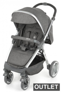 Gmini Trend komfortowy wózek spacerowy | Platina, Outlet