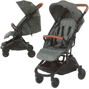 TitaniumBaby Beeyu Buggy Vega - ultralekki wózek spacerowy | Gray