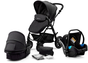 Kinderkraft Moov - wózek wielofunkcyjny 3w1 | Black