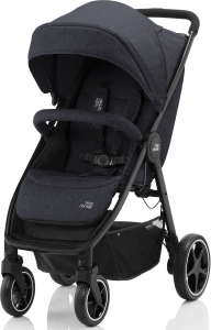 Britax Romer  B-Agile M - smukły wózek spacerowy | Black Shadow