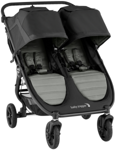 Baby Jogger City Mini GT 2 Double - wózek spacerowy dla bliźniąt | Slate