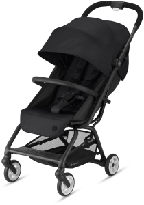 Cybex Eezy S 2 - podróżny wózek spacerowy | BLK Deep Black