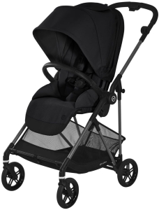 Cybex Melio Carbon - ultra lekki wózek spacerowy | Deep Black