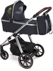 Baby Design Bueno - wózek wielofunkcyjny, zestaw 2w1 z opcją 3w1 | 103 Navy