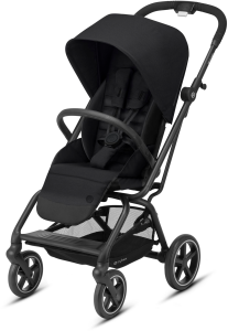 Cybex Eezy S Twist + 2 - obrotowy wózek spacerowy | BLK Deep Black