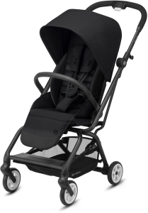 Cybex Eezy S Twist 2 - obrotowy wózek spacerowy | BLK Deep Black