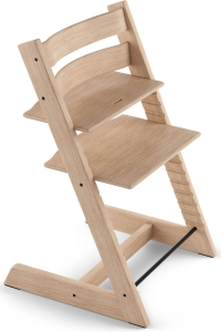 Stokke Tripp Trapp - krzesełko do karmienia z litego drewna dla dzieci i dorosłych | Oak - Natural
