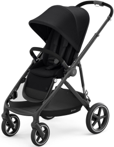 Cybex Gazelle S - wózek spacerowy z opcją wózka bliźniaczego | BLK Deep Black