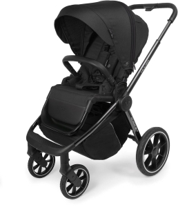 Muuvo Quick 3.0 - wózek spacerowy | Chrome Jet Black