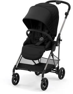 Cybex Melio 2.0 - wózek spacerowy | Deep Black