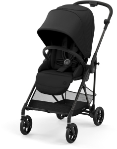 Cybex Melio 2.0 Carbon - ultra lekki wózek spacerowy | Deep Black