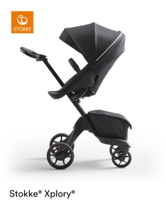 Stokke Xplory X - wózek spacerowy | Rich Black