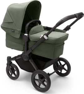 Bugaboo Donkey 5 Mono - wielofunkcyjny wózek dziecięcy, zestaw 2w1 z opcją 3w1 | Complete Forest Green