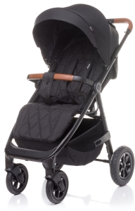 4BABY Stinger Air - wózek spacerowy na każdy teren | Black