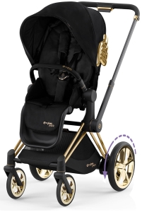 Cybex e-Priam 4.0 - elektryczny wózek spacerowy | Wings by Jeremy Scott
