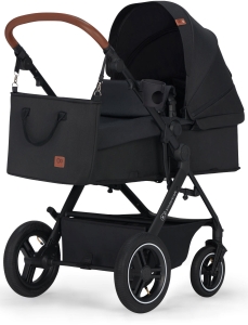 Kinderkraft B-Tour - wielofunkcyjny wózek dziecięcy, zestaw 3w1 | Black