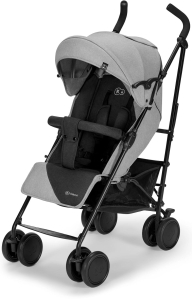Kinderkraft Siesta - lekki wózek spacerowy | Grey