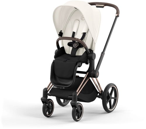 Cybex Priam 4.0 - ekskluzywny wózek spacerowy | Off White