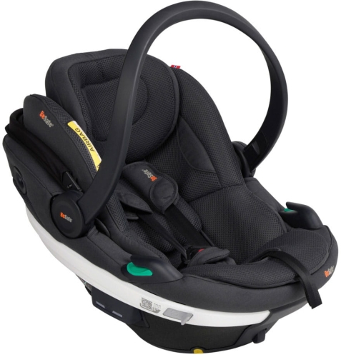 BeSafe Go Beyond - fotelik samochodowy RWF 40-87 cm, 0-13 kg | Antracyt Mesh 