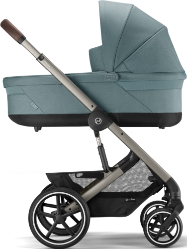 Cybex Balios S Lux 2.0 - wózek wielofunkcyjny, zestaw 2w1 z opcją 3w1 | TPE Sky Blue