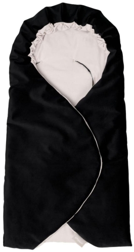 Piapimo Otulacz do fotelika samochodowego i gondoli | Czarny