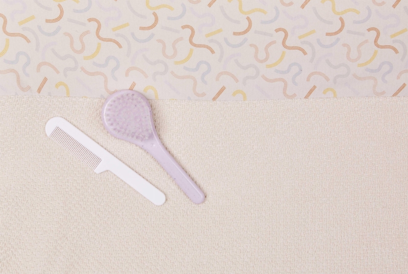 Luma - szczoteczka i grzebień | Speckles Lila