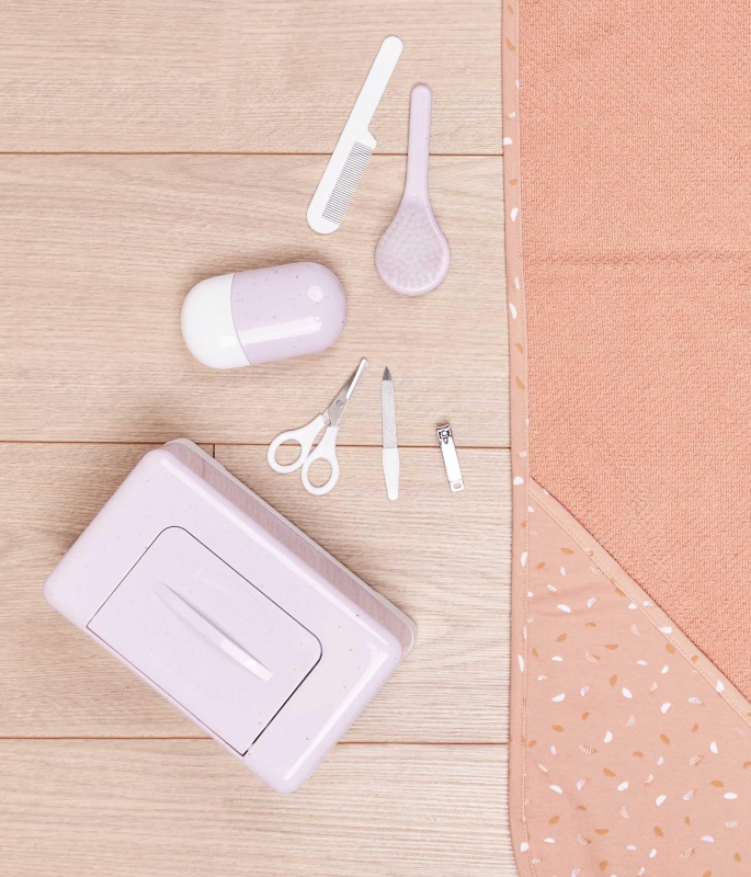 Luma - szczoteczka i grzebień | Speckles Lila