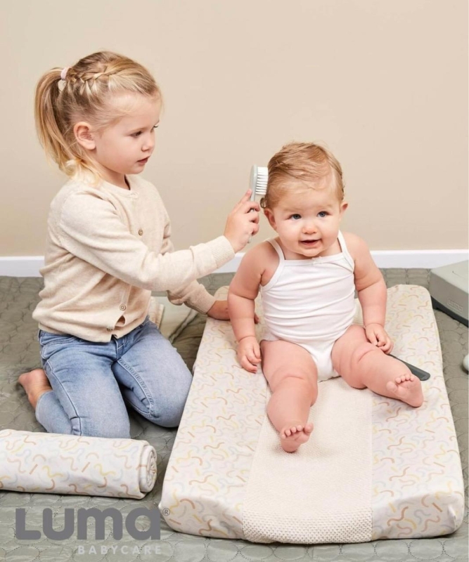 Luma - szczoteczka i grzebień | Speckles Mint