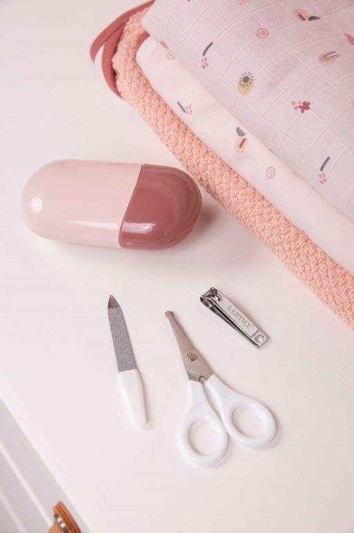 Luma zestaw kąpielowy 8w1 - wanienka + dodatki | Blossom Pink