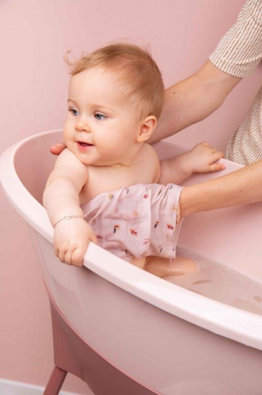 Luma zestaw kąpielowy 8w1 - wanienka + dodatki | Blossom Pink