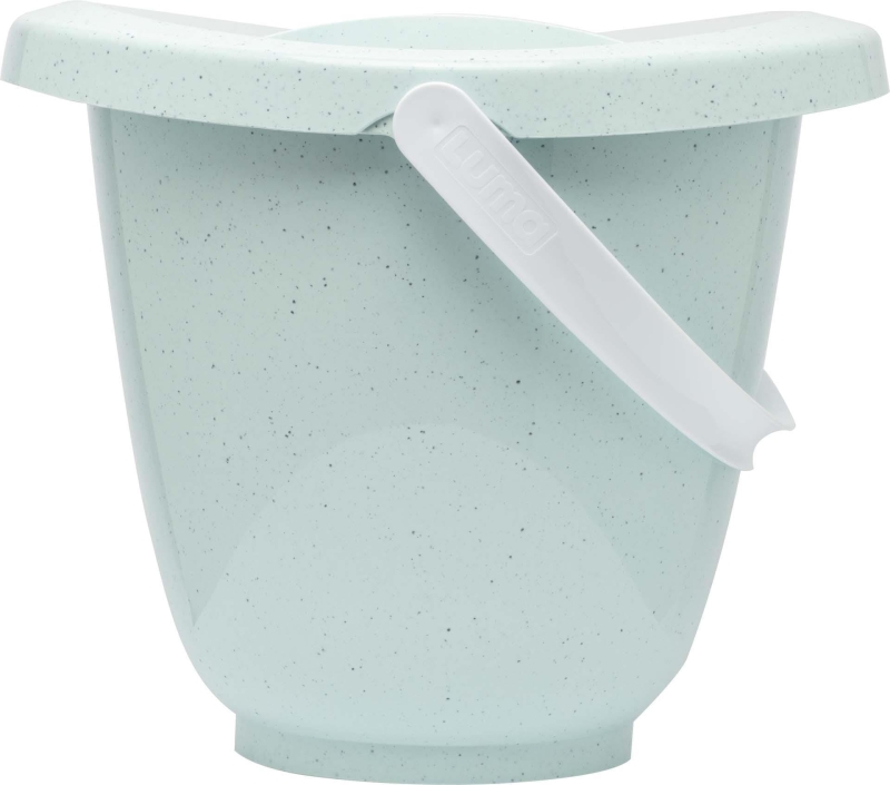 Luma zestaw kąpielowy 8w1 - wanienka + dodatki | Speckles Mint