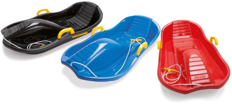 Dantoy De Luxe - sanki bobslej z hamulcami 84 cm | Red