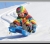 Dantoy De Luxe - sanki bobslej z hamulcami 84 cm | Red