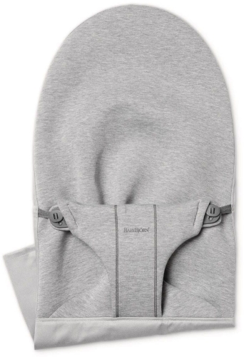 BabyBjorn Bliss/Balance Soft - poszycie do leżaczka | 3D Jersey Jasny Szary