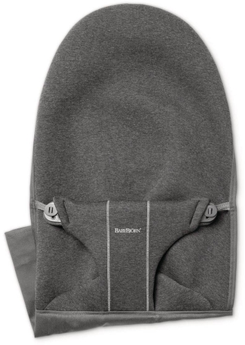 BabyBjorn Bliss/Balance Soft - poszycie do leżaczka | 3D Jersey Ciemny Szary