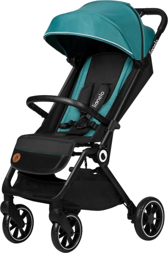 Lionelo Cloe - lekki i kompaktowy wózek spacerowy | Green Emerald