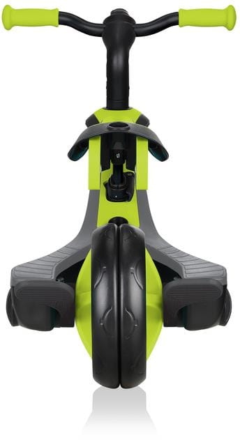 Globber Explorer Trike 4w1 - rowerek trójkołowy | Lime Green