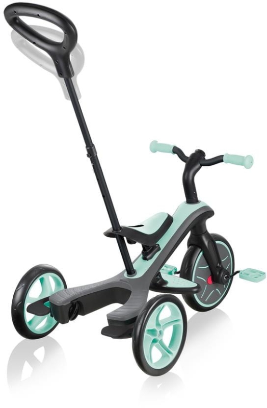 Globber Explorer Trike 4w1 - rowerek trójkołowy | Mint