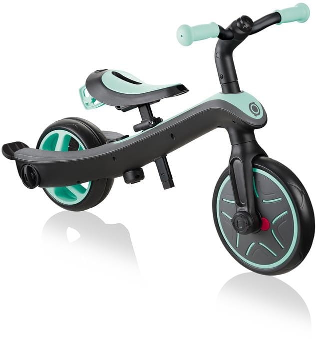 Globber Explorer Trike 4w1 - rowerek trójkołowy | Mint