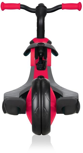 Globber Explorer Trike 4w1 - rowerek trójkołowy | New Red