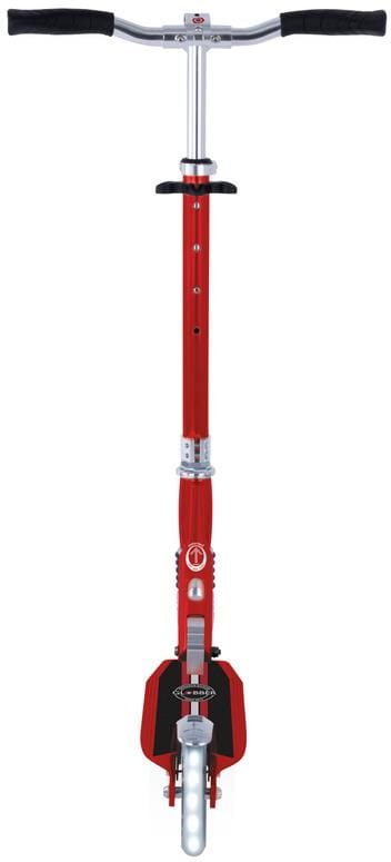 Globber Flow Element Comfort Lights - hulajnoga 2-kołowa LED | Ruby Red