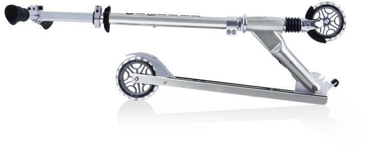 Globber Flow Element Comfort Lights - hulajnoga 2-kołowa LED | Silver