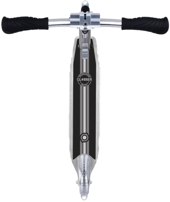 Globber Flow Element Comfort Lights - hulajnoga 2-kołowa LED | Silver
