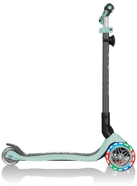 Globber GO-UP Deluxe Fantasy Lights -  wielofunkcyjny jeździk dziecięcy 3w1 | Mint
