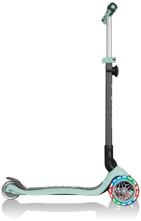 Globber GO-UP Deluxe Fantasy Lights -  wielofunkcyjny jeździk dziecięcy 3w1 | Mint